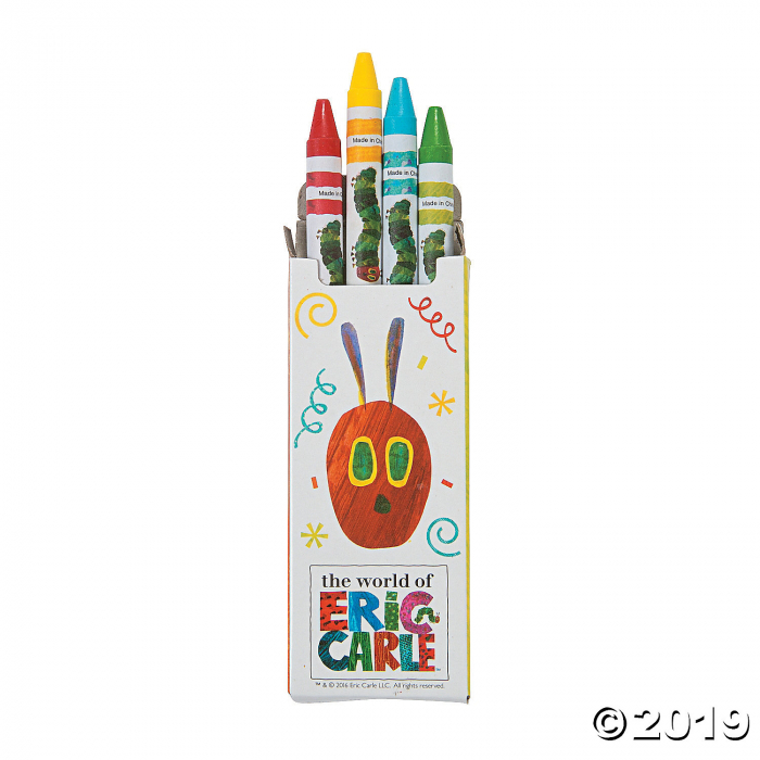 4-Color The Very Hungry Caterpillar Crayons - 24 Boxes (24 Piece(s))