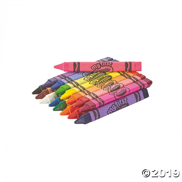 Crayola Triangular Crayon Set, 16-Colors 