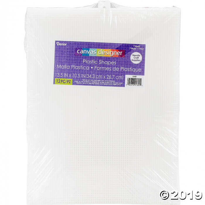 Darice Plastic Canvas - Qty 12 (12 Sheet(s))