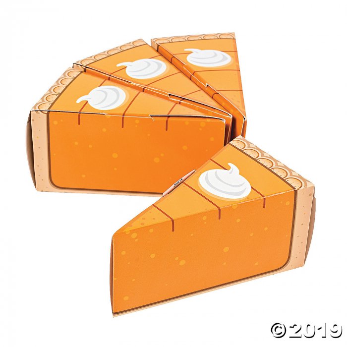 Pumpkin Pie Favor Boxes (Per Dozen)