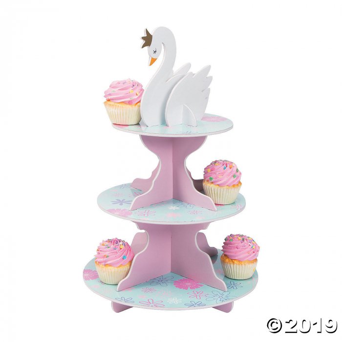 Sweet Swan Cupcake Stand (1 Piece(s))