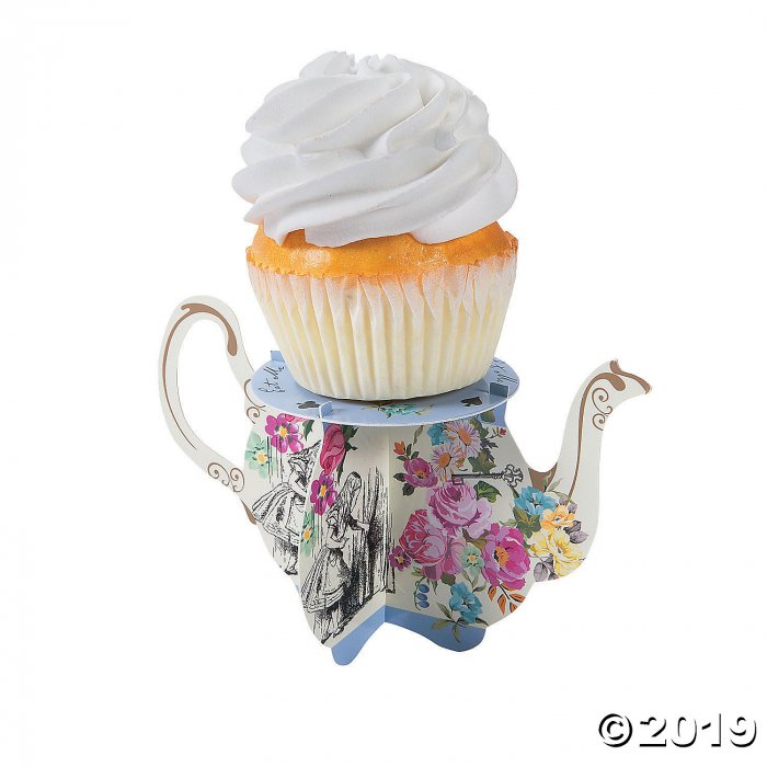 Truly Alice Teapot Cupcake Stands (6 Piece(s))