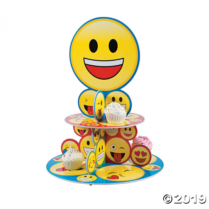 Emoji Cupcake Stand (1 Piece(s))
