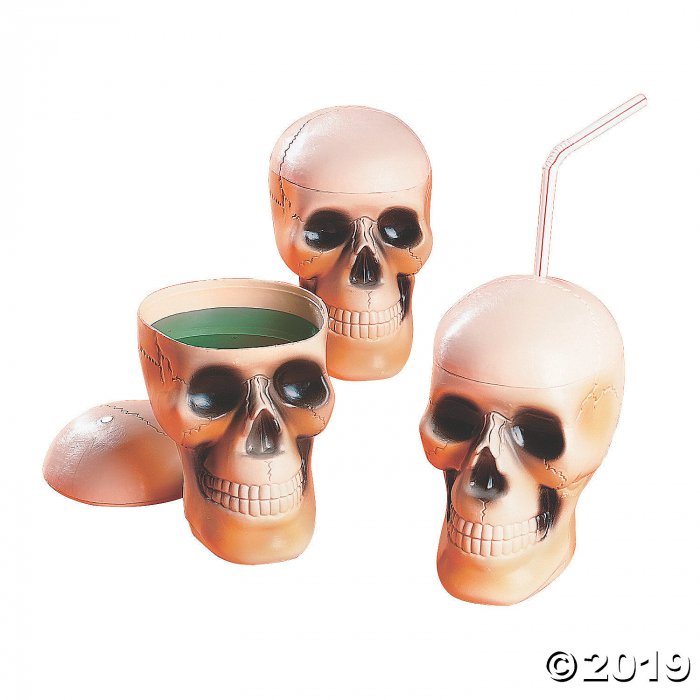 Skull Drinking Cups (Per Dozen)