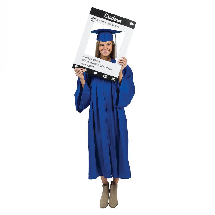 Personalized Instaframe Graduation Photo Booth Cutout (1 Piece(s))