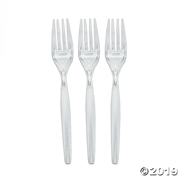 Clear Plastic Forks (50 Piece(s))