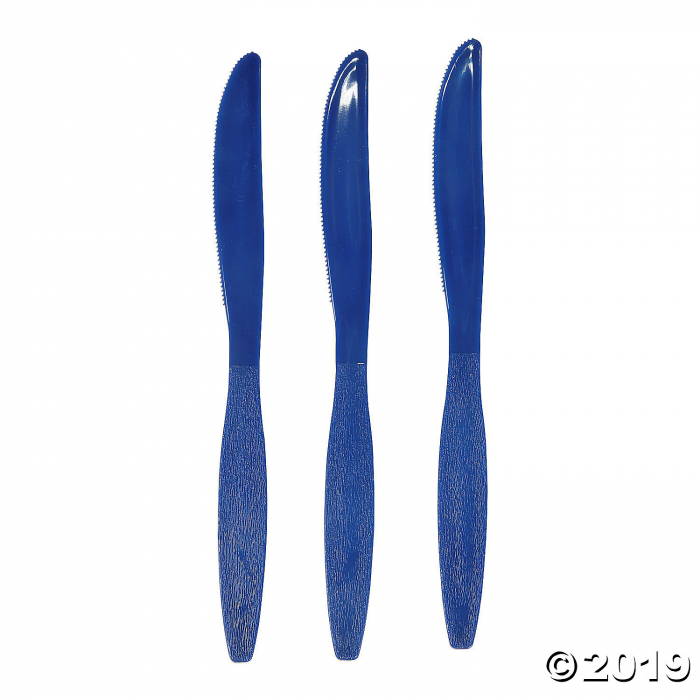 Navy Blue Knives (50 Piece(s))