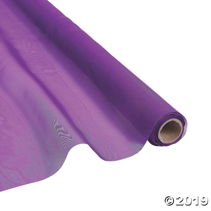 Purple Voile Sheer Fabric Roll (1 Roll(s))