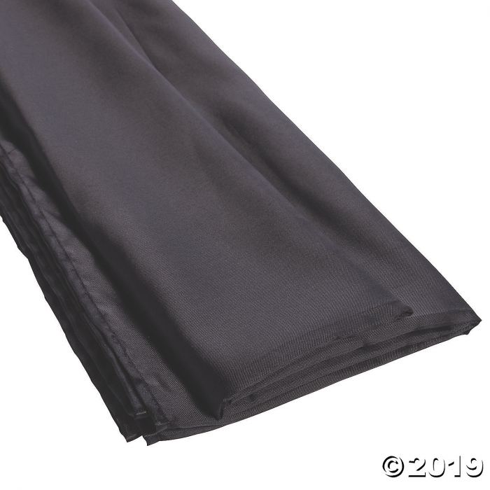 Black Draping Fabric Roll (1 Roll(s)) Black Draping Fabric Roll (1 Roll(s))