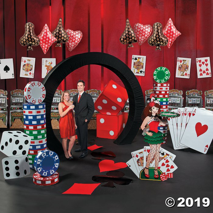 Casino Night Grand Décor Kit (1 Set(s))