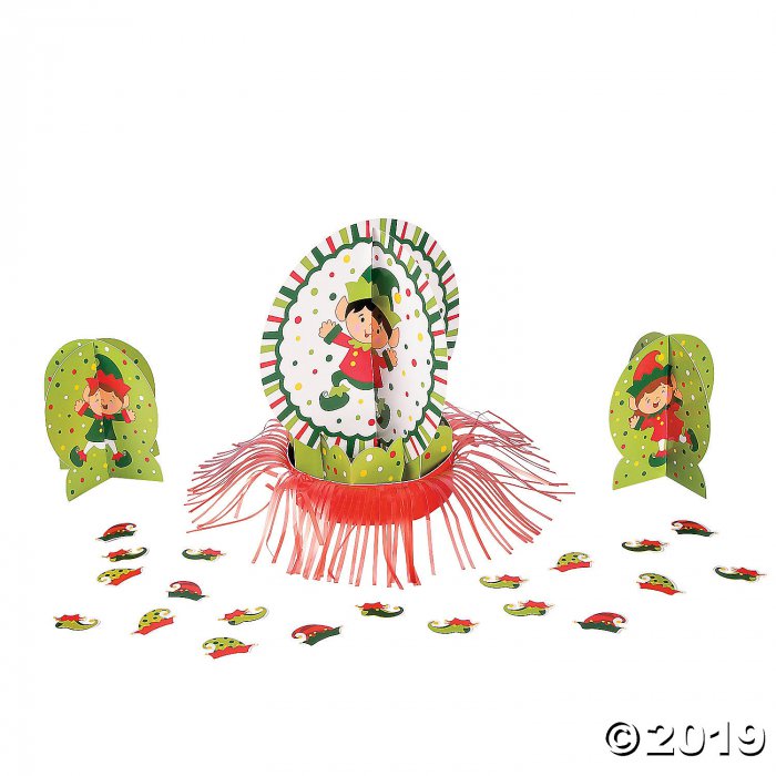 Elf Party Table Decorating Kit (1 Set(s))