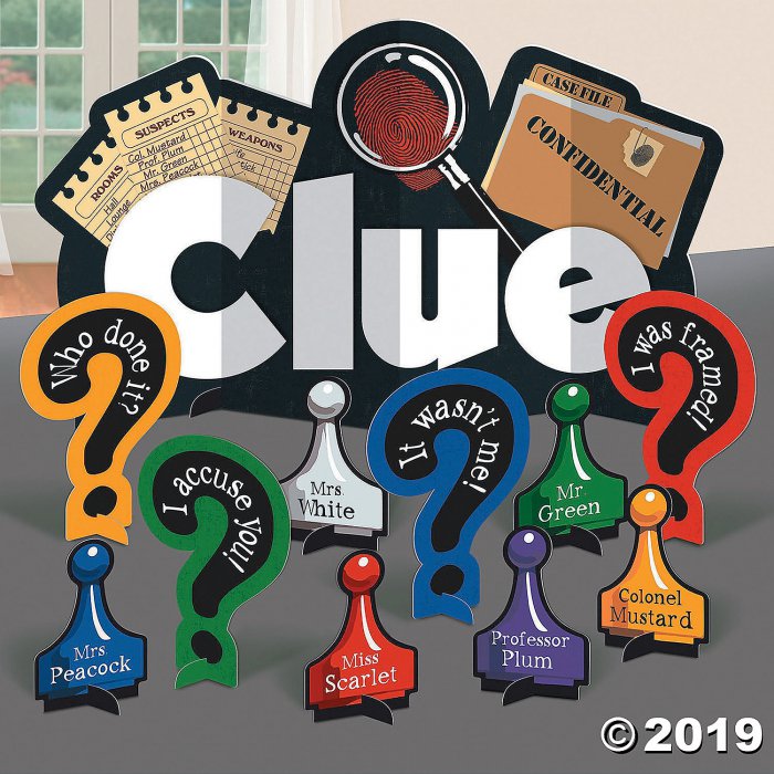 Clue® Table Decorating Kit (1 Set(s))