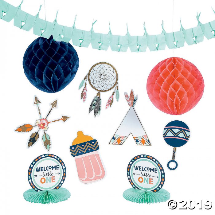 Tribal Baby Shower Decorating Kit (1 Set(s))