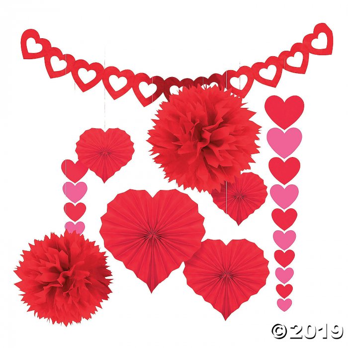Valentine Hanging Décor Kit (1 Set(s))