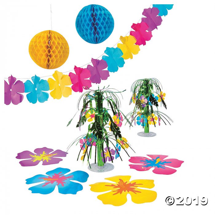 Hibiscus Party Decorating Kit (1 Set(s))