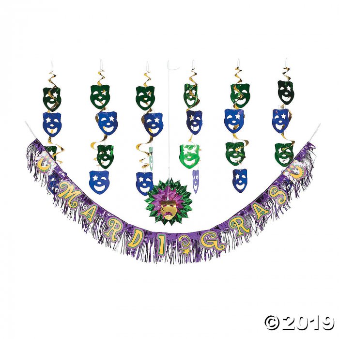 Mardi Gras Party Décor Kit (1 Set(s))