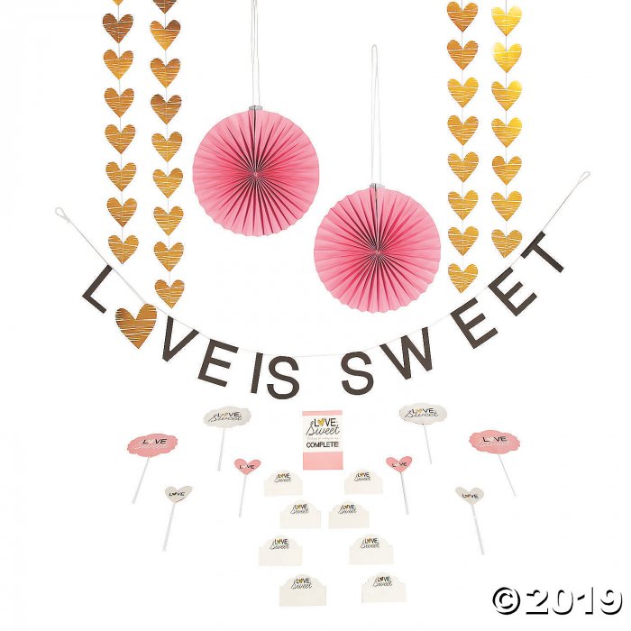 Love is Sweet Treat Table Decorating Kit (1 Set(s))