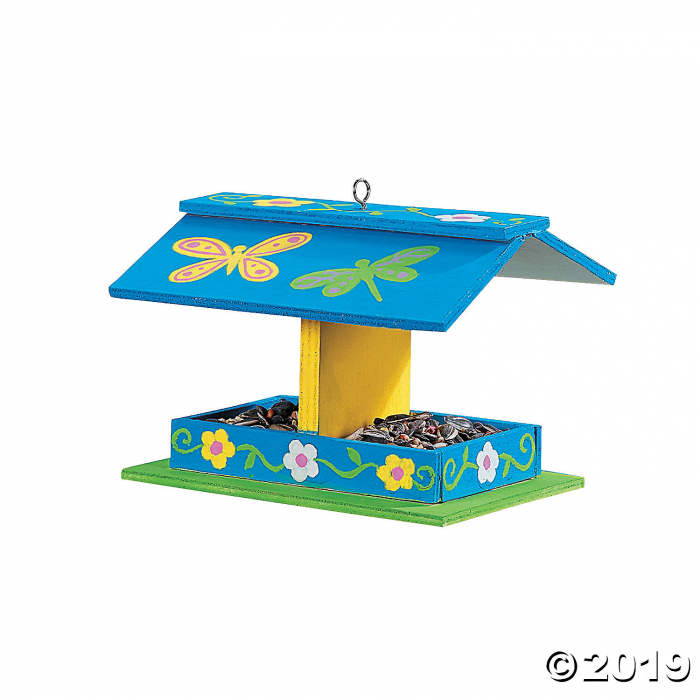 DIY Unfinished Wood Bird Feeder Kits (Per Dozen)