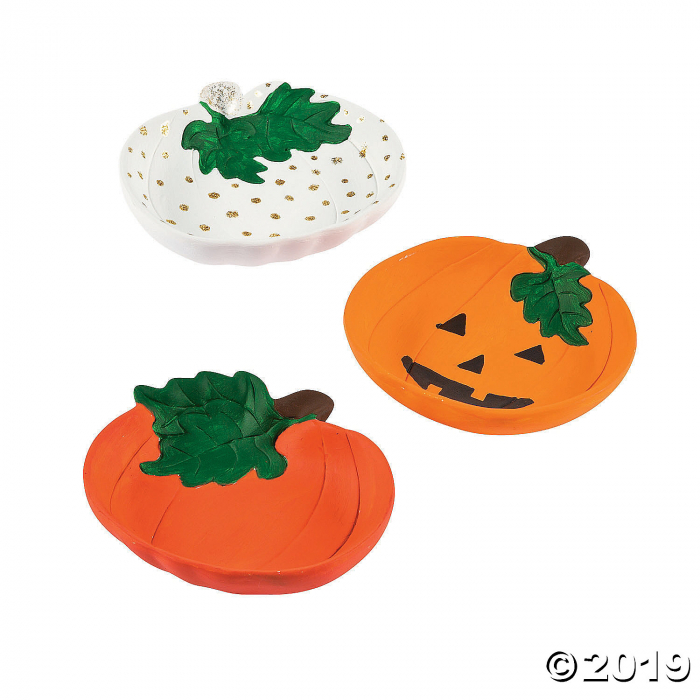 DIY Ceramic Mini Pumpkin Bowls (Per Dozen)