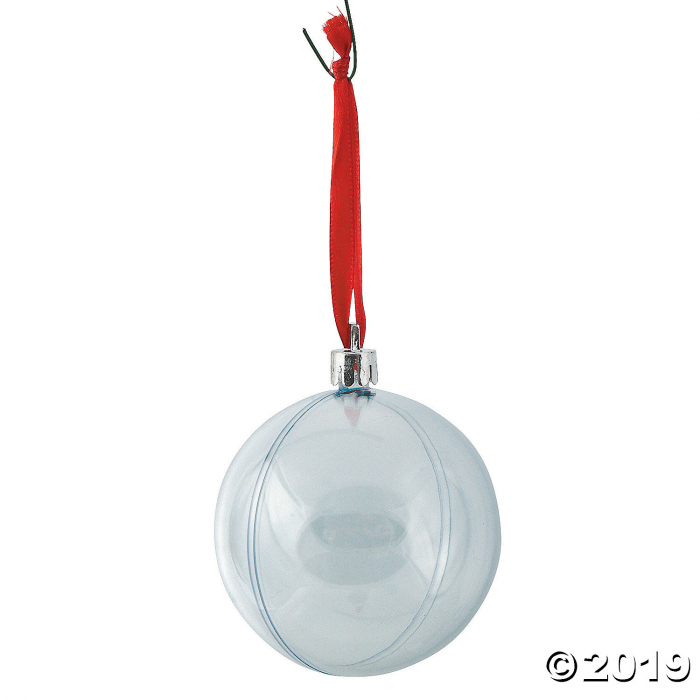 DIY Large Clear Photo Ornaments (Per Dozen)