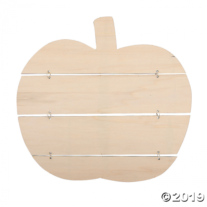 DIY Unfinished Wood Plank Pumpkin Sign (1 Piece(s))