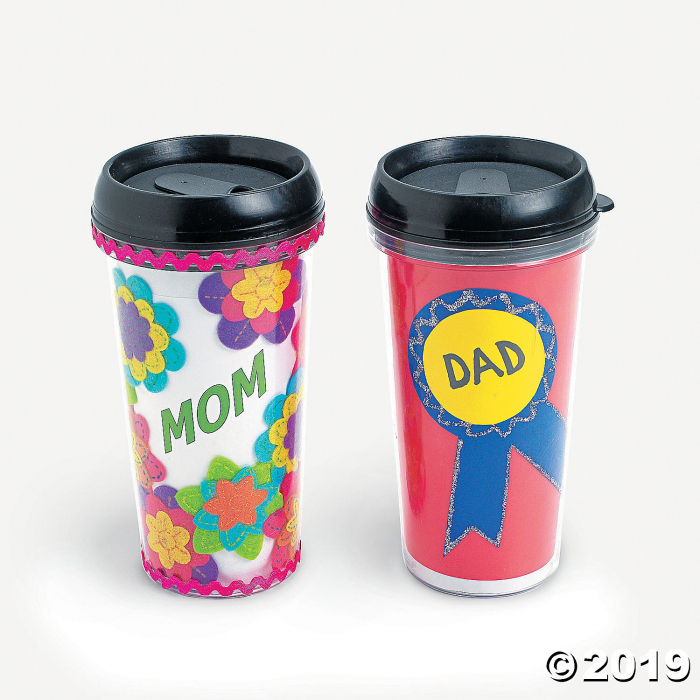 DIY Travel Mugs - 6 pcs. (Makes 6)