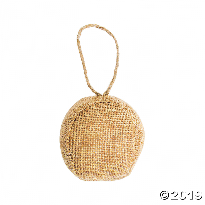 DIY Burlap Ball Ornaments (Per Dozen)