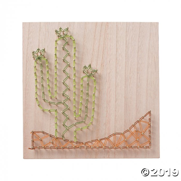 Cactus String Art Craft (1 Piece(s))