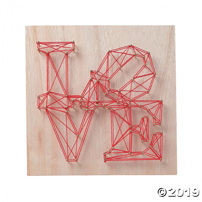 Love String Art Craft (1 Piece(s))