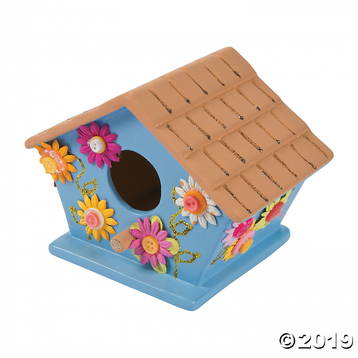 DIY Ceramic Birdhouses (Per Dozen)