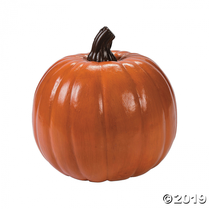 Foam Orange Pumpkin Halloween Decoration (1 Piece(s))