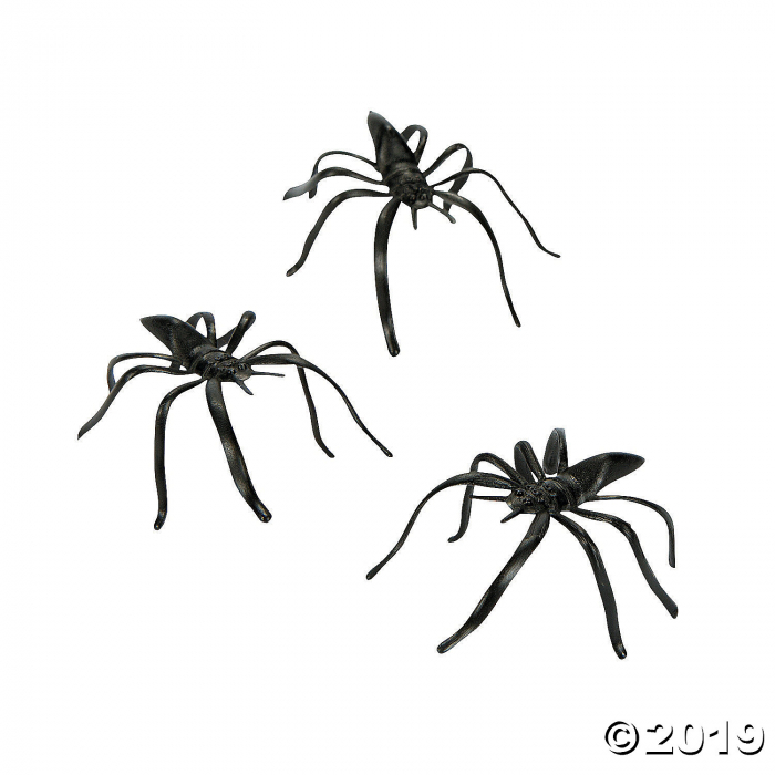 Scary Spiders Halloween Decorations (144 Piece(s))