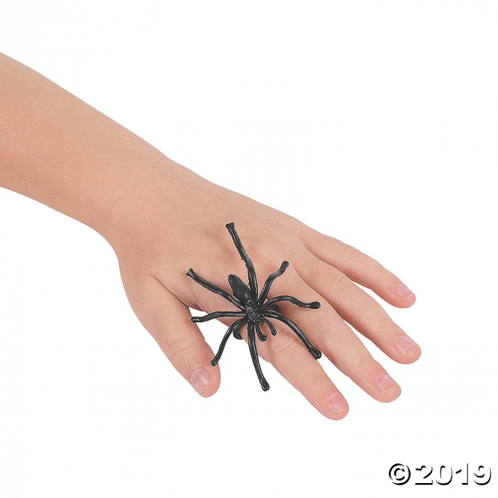 Scary Spiders Halloween Decorations (144 Piece(s))