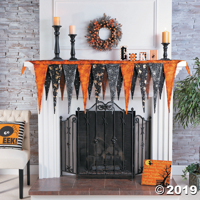 Pennant Mantel Scarf Halloween Decoration (1 Piece(s))