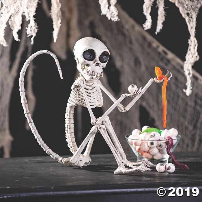 Monkey Skeleton Halloween Decoration (1 Piece(s))