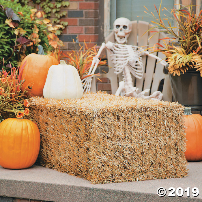 Collapsible Faux Hay Bale (1 Piece(s))