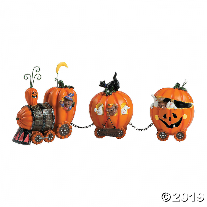 The Pumpkin Express Train Halloween Decoration (1 Piece(s)) The Pumpkin Express Train Halloween Decoration (1 Piece(s))