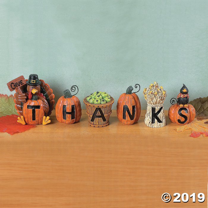 Give Thanks Thanksgiving Blocks (1 Set(s))