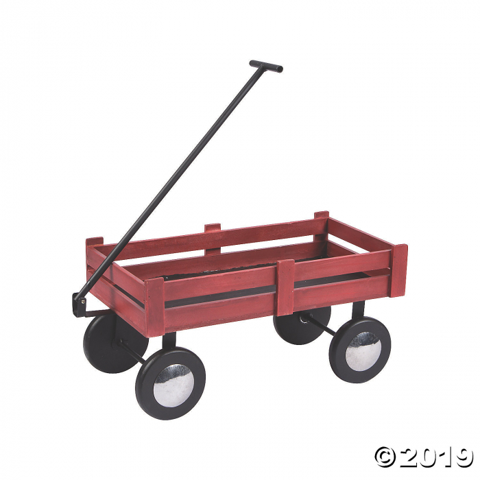 Red Tabletop Wagon (1 Piece(s))