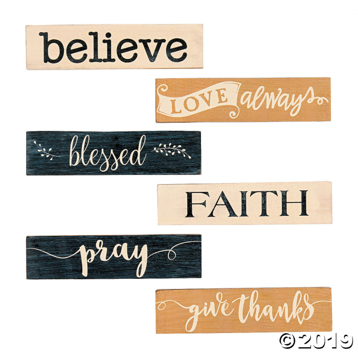 Small Religious Sign Set (1 Set(s))
