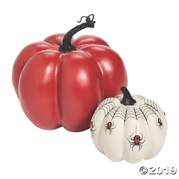 Gothic Pumpkins Halloween Decorations (1 Set(s))
