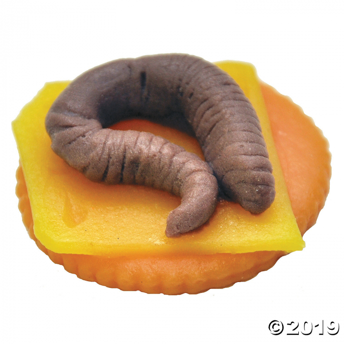 Worm Finger Food Halloween Decoration (1 Piece(s))
