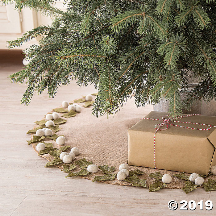DIY Burlap Tree Skirt (1 Piece(s))