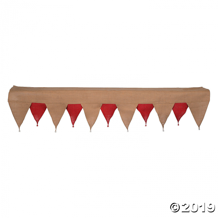Holiday Burlap Mantel Scarf (1 Piece(s))