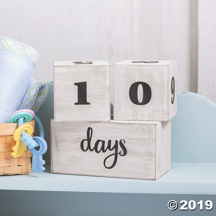 Baby Milestone Blocks (1 Set(s))