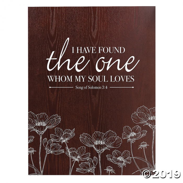 Song of Solomon 3:4 Sign (1 Piece(s))