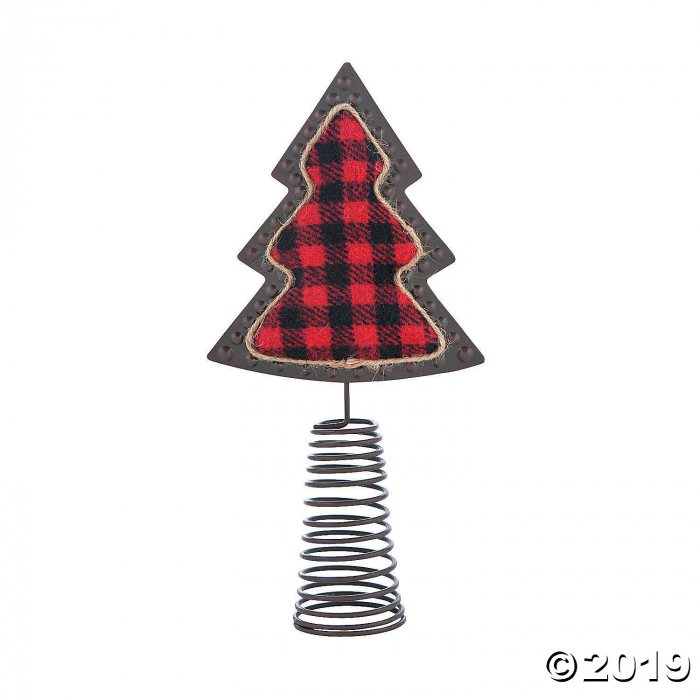 Buffalo Plaid Tree Topper (1 Piece(s))