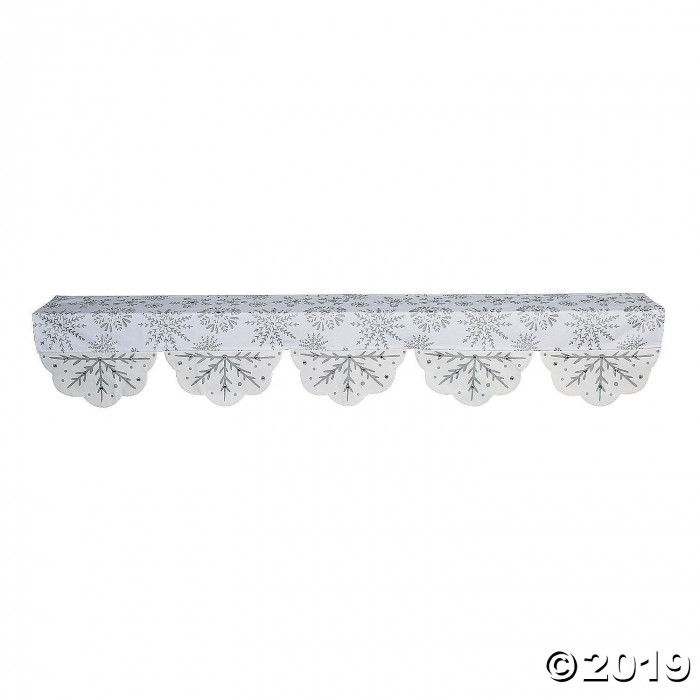 Winter Wonderland Icicle Mantel Scarf (1 Piece(s))