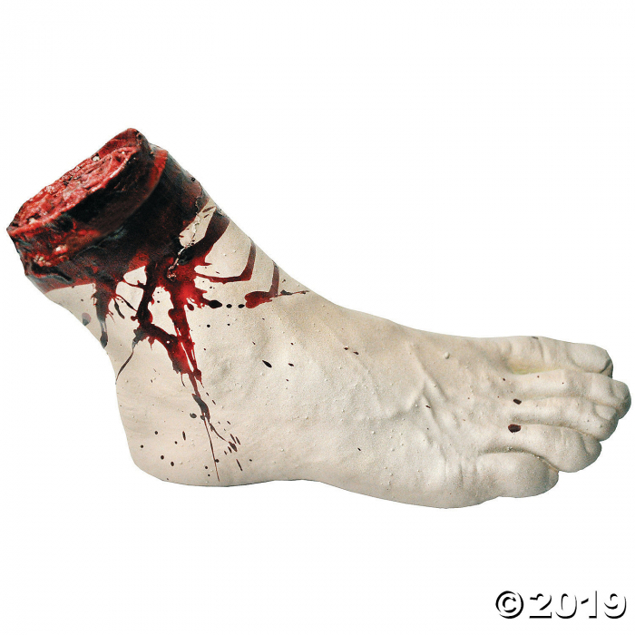 Cut-Off Foot Halloween Decoration (1 Piece(s)) Cut-Off Foot Halloween Decoration (1 Piece(s))