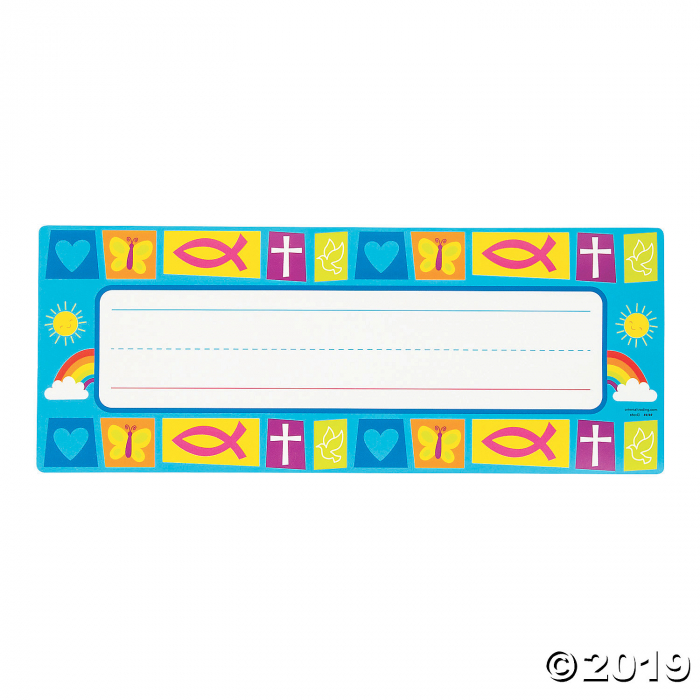 Religious Symbol Name Plates (24 Piece(s))